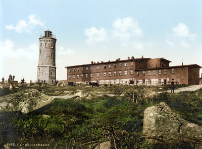 Sommet du Brocken, en 1900, par Photoglob N°0000006495 Sommet du Brocken, en 1900, par Photoglob N°0000006495