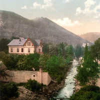 Harzburg: Burgberg, en 1900, par Photoglob N°0000006503