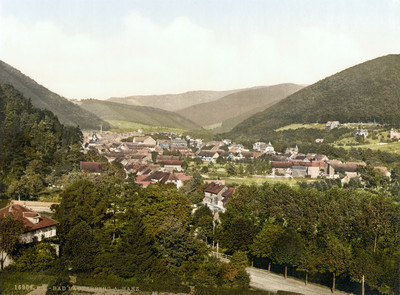 Bad Lauterberg, en 1900, par Photoglob N°0000016906 Bad Lauterberg, en 1900, par Photoglob N°0000016906