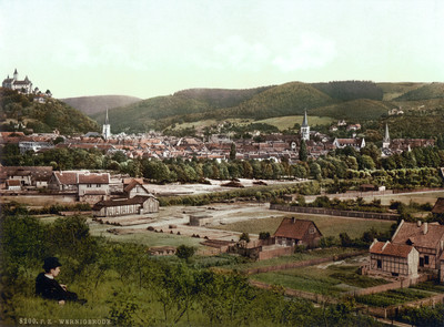 Wernigerode, en 1900, par Photoglob N°0000008200 Wernigerode, en 1900, par Photoglob N°0000008200
