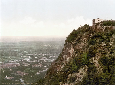 Hexentanzplatz en 1900, par Photoglob N°0000006479 Hexentanzplatz en 1900, par Photoglob N°0000006479