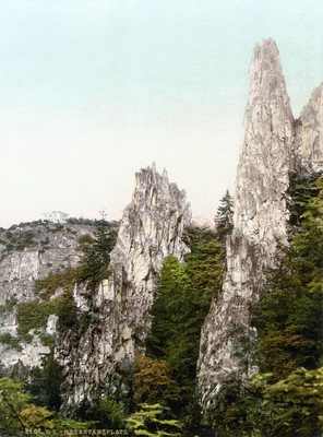 Hexentanzplatz en 1900, par Photoglob N°0000008163 Hexentanzplatz en 1900, par Photoglob N°0000008163