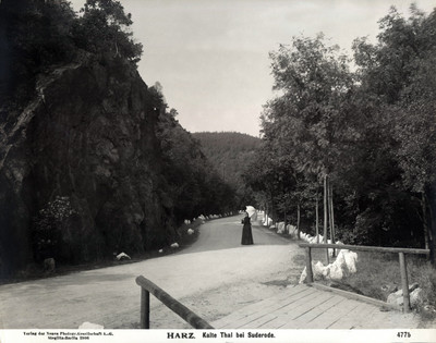 Kalte Thal à Bad Suderode en 1904 par NPG Kalte Thal à Bad Suderode en 1904 par NPG