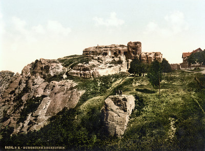 Rochers et château de Regenstein, par Photoglob N°0000006494 Rochers et château de Regenstein, par Photoglob N°0000006494