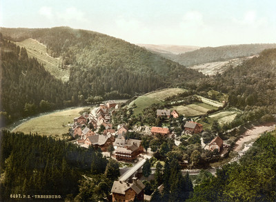 Treseburg en 1900, par Photoglob N°0000006497 Treseburg en 1900, par Photoglob N°0000006497