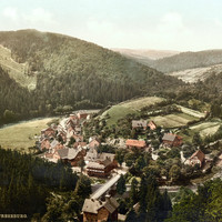 Treseburg en 1900, par Photoglob N°0000006497
