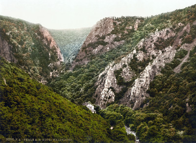Gorges de la Bode en 1900, par Photoglob N°0000008296 Gorges de la Bode en 1900, par Photoglob N°0000008296