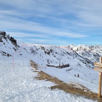 Crêtes du Lausfer vues du Col de la Lombarde