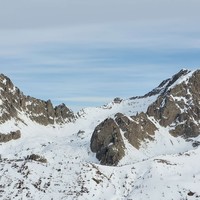 Col 2500 entre Maladecia à gauche et Testa Gias dei Laghi à droite