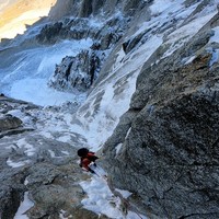 Aiguille des Pélerins : Rébuffat - Terray