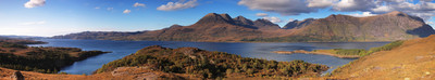 Loch Torridon and Ben Alligin and Liathach Loch Torridon and Ben Alligin and Liathach