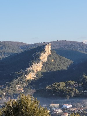 Cimaï vu depuis les grès de Sainte Anne