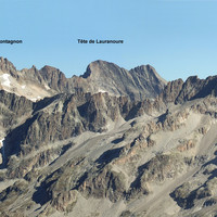 Panorama au N du Pic Turbat