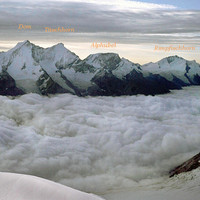 Mischabels vus du Bishorn, par Rahel Maria Liu