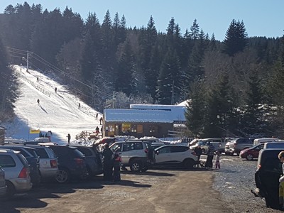 Station de St Urcize sur le massif de l' aubrac Station de St Urcize sur le massif de l' aubrac