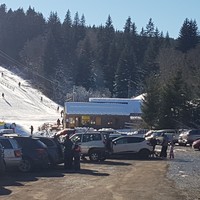 Station de St Urcize sur le massif de l' aubrac 