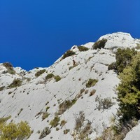 L5 : Bruno chemine en suivant la ligne de prises, et c'est loin d'être facile !