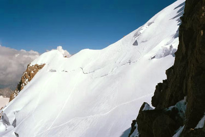 Epaule NE du Mont Maudit par Rahel Maria Liu