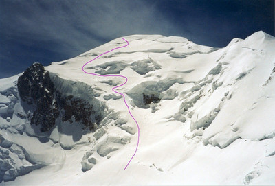 Mont Blanc, Face N