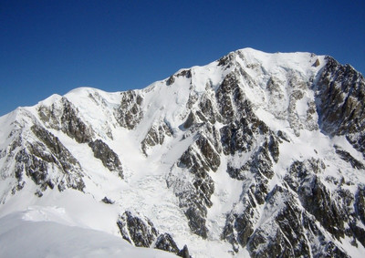 Versant SW du Mont Blanc