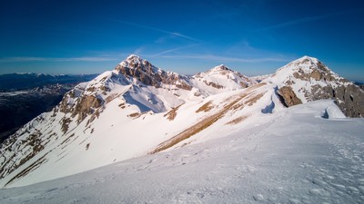Cefalone dalla vetta del Portella Cefalone dalla vetta del Portella