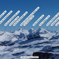 Tête des Lindars Pano N: Flaine et Dents du Midi