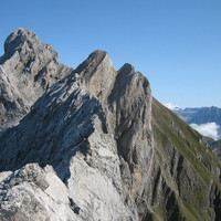 Pointe Percée, pointe des Verts