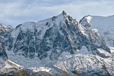 Aiguille du Midi faces N et NW