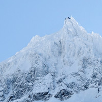Crépissage d'hiver à l'aiguille du Midi