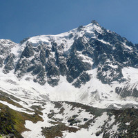 Face N de l'aiguille du Midi