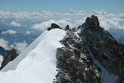 Mont Blanc du Tacul, sommet E, par omα Mont Blanc du Tacul, sommet E, par omα