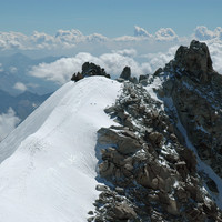 Mont Blanc du Tacul, sommet E, par omα