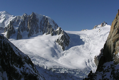 Glacier du Géant et vallée Blanche Glacier du Géant et vallée Blanche