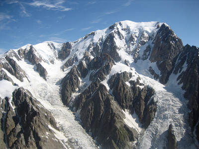 Mont Blanc - versant W