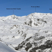 Pic du Lac Blanc - Versant SW