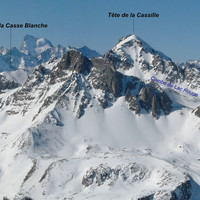 Tête de la Cassille - Combe du Lac Rouge