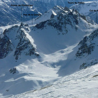 Col du Vallon - Versant N
