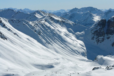 Crête du Chardonnet et Col de l'Aiguillette N Crête du Chardonnet et Col de l'Aiguillette N