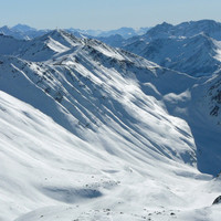 Crête du Chardonnet et Col de l'Aiguillette N