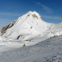 Le Grand Veymont (versant S) et son aiguillette