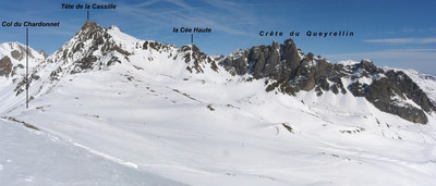 Col du Chardonnet - Versant E Col du Chardonnet - Versant E