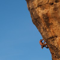 Ju dans Una Mistaka (8a) au secteur récent 