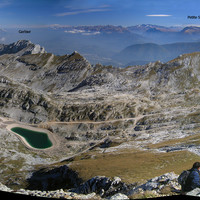 Panorama vu du sommet de la Gde Moucherolle
