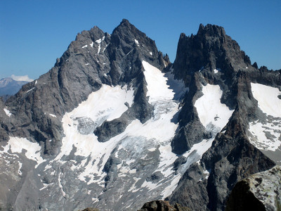 Col de la Casse Déserte versant Étançons (le 3 août 2008)
