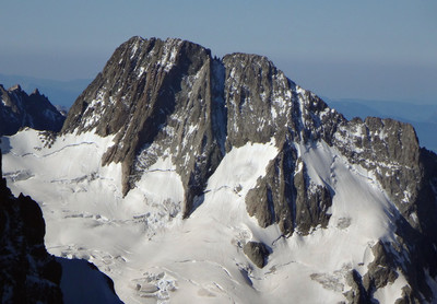 Depuis le sommet du pic Coolidge le 28/06/2015