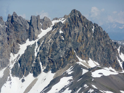 Pic de la Moulinière : Face W et Couloir NW Pic de la Moulinière : Face W et Couloir NW