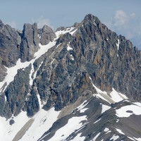 Pic de la Moulinière : Face W et Couloir NW