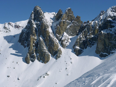 Rocher de la Sauma et Pointe des Cerces Rocher de la Sauma et Pointe des Cerces