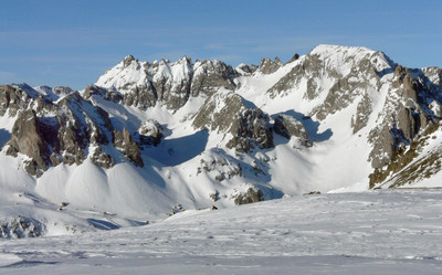 Rochers de la Moulinière, Pointe des Cerces Rochers de la Moulinière, Pointe des Cerces