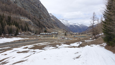 Arrivée à Valgrisenche (bourg)